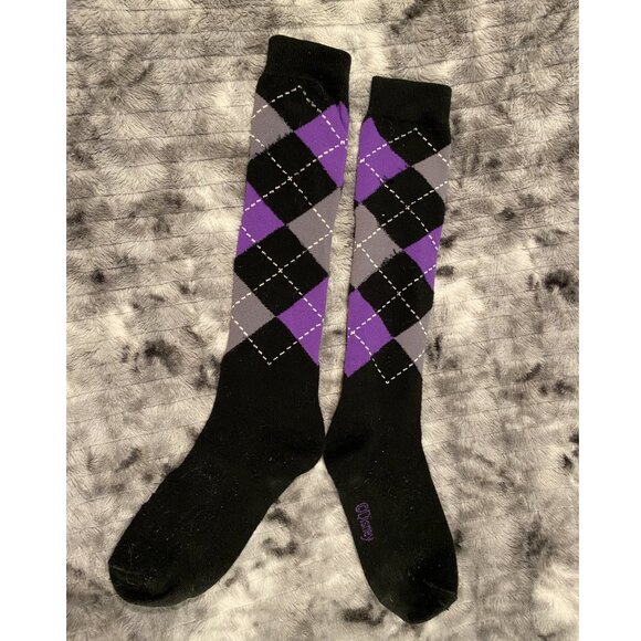 Disney's Nightmare Before Christmas Socks - Argyle Purple - Adult - Picture 6 of 8